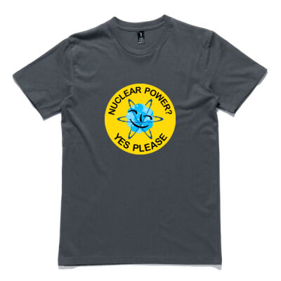 Nuclear Power Yes Please - small logo (men's) Thumbnail